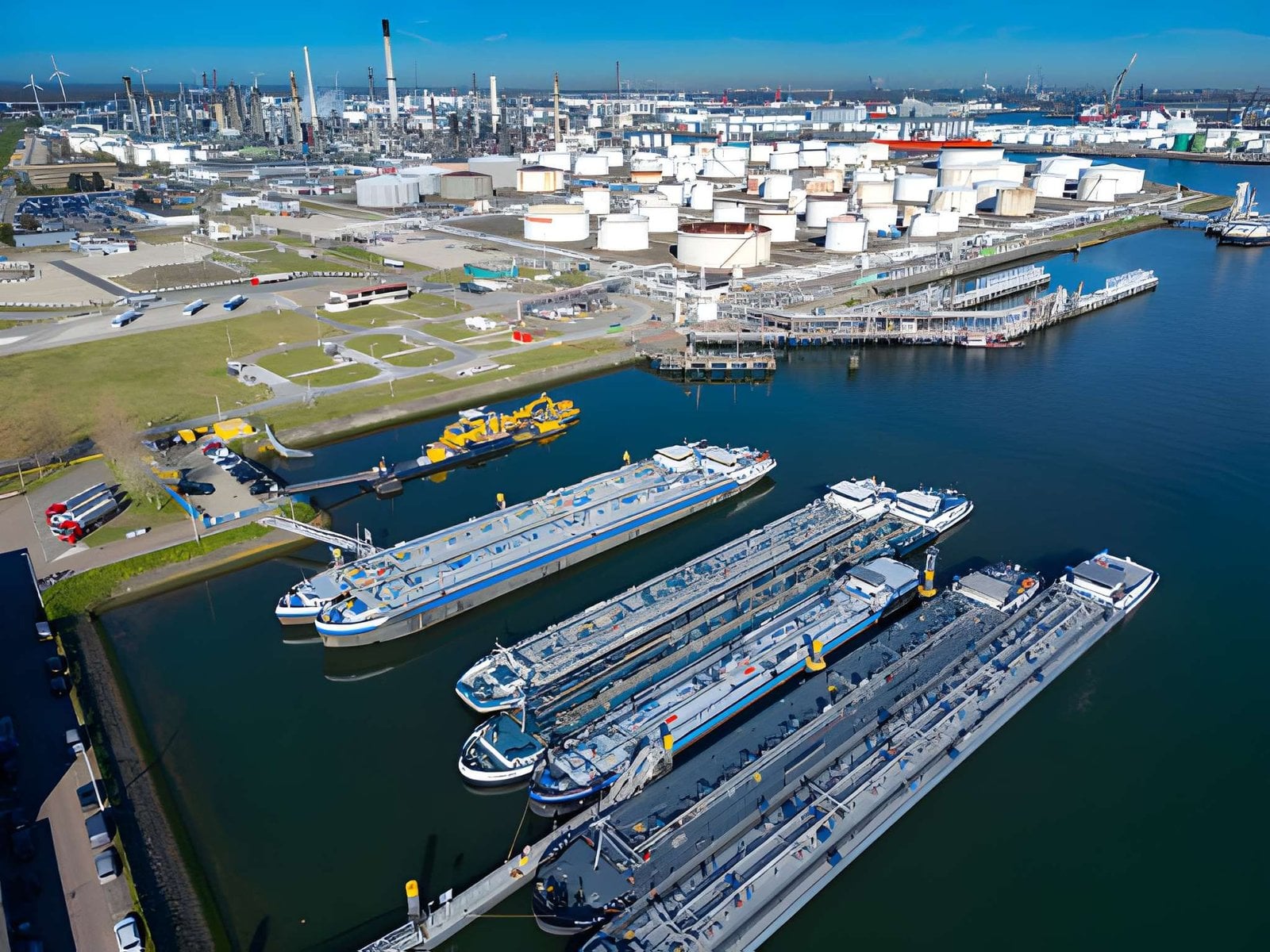 Commercial marine terminal and cargo vessel operations